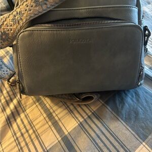 Slate blue women’s bag